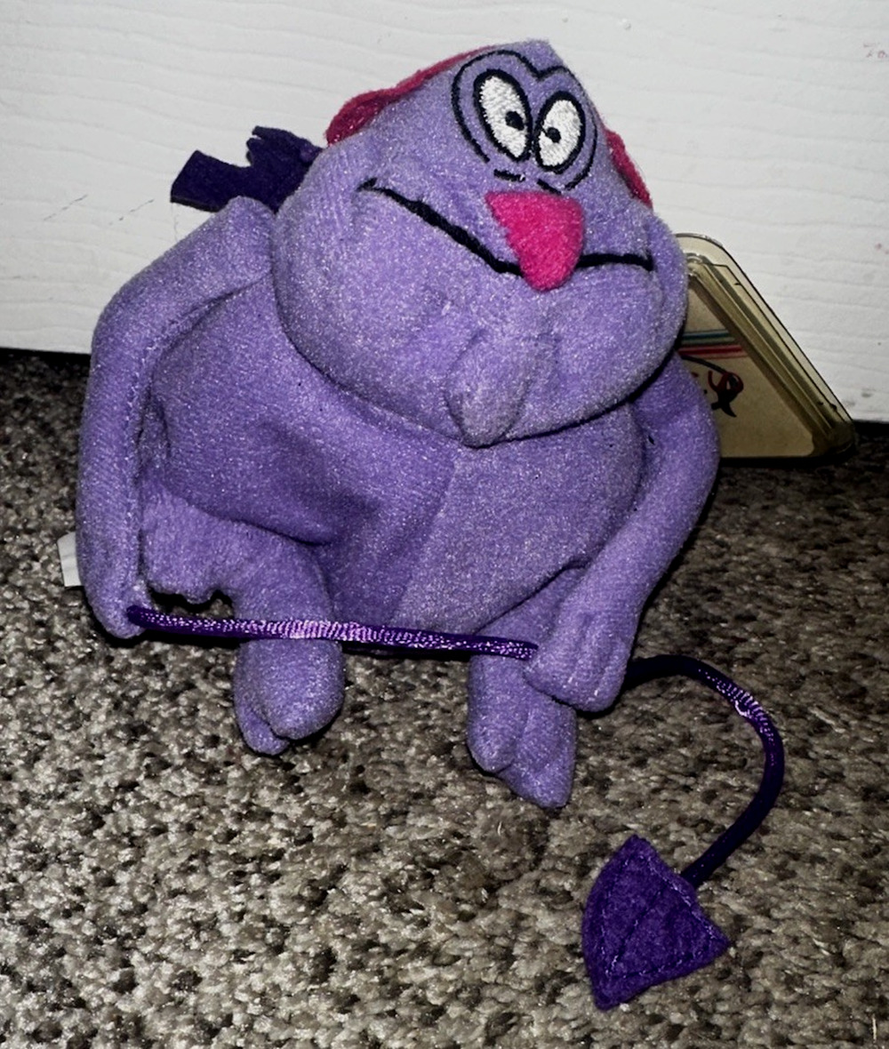 NEW with Tags! RARE! Disney Store Pain/Panic Mini Bean Bag Plush Toy Hercules 5”